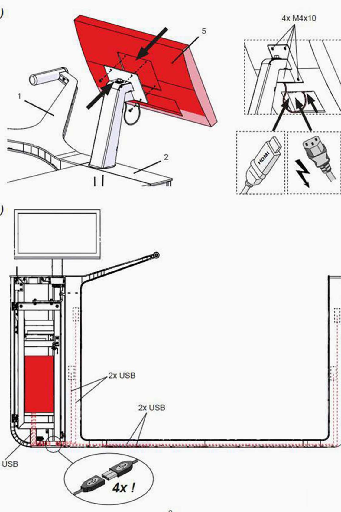 Legreader XT5 Konstruktion